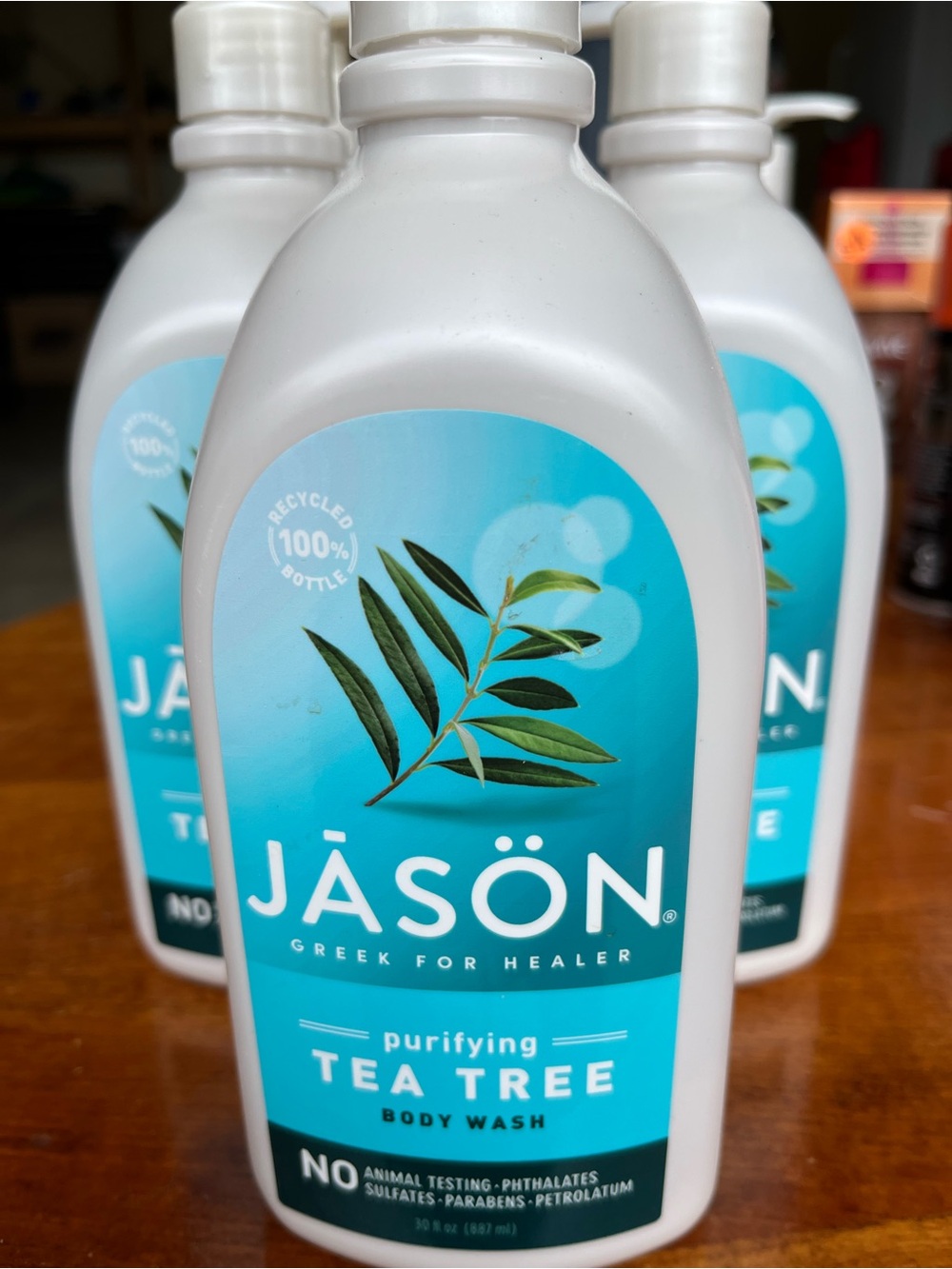 JĀSÖN Purifying Tea Tree Body Wash - 30 OZ Bottles Lot of 5